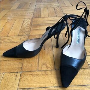 Manolo Blahnik Black Women's Shoes
